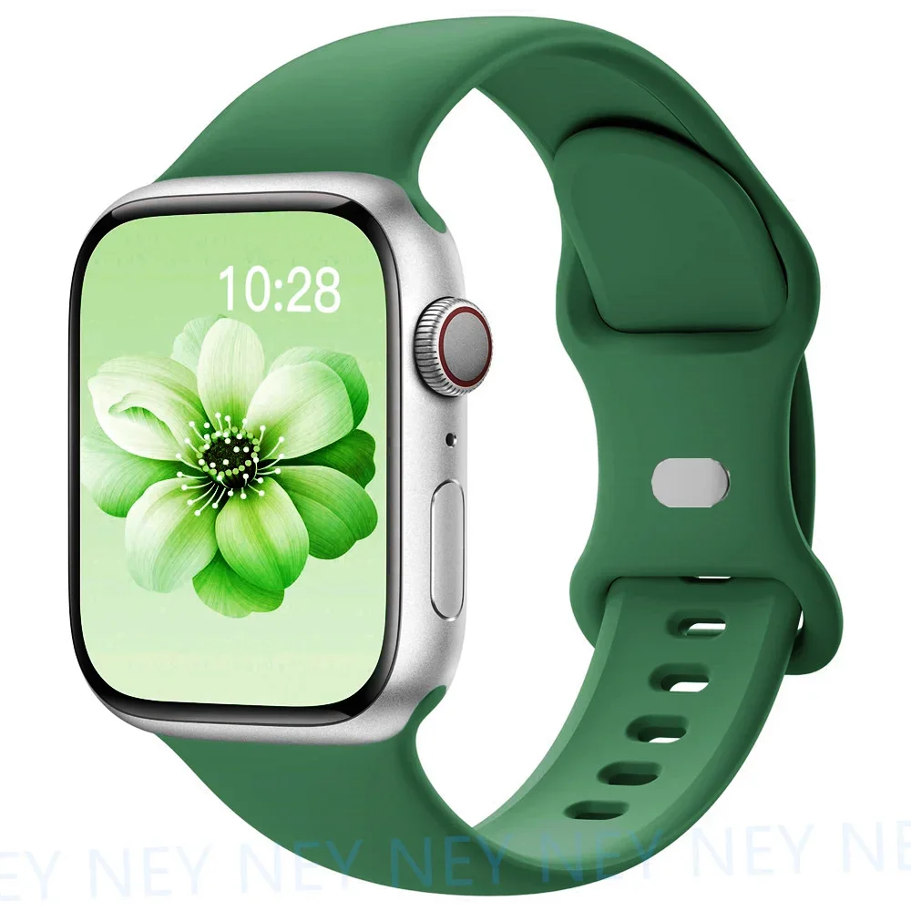 Premium Silicone Sport Band for Smartwatch - Versatile Wrist Bracelet
