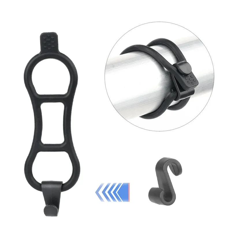 Bicycle Headlight Strap Deemount Headlight Torch Bungee Stretch Fixing Band GEL GPS Camera Elastic