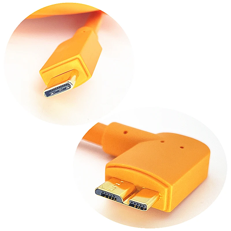 5m USB-C to Micro-B Tethering Cable with Booster for Canon 5D