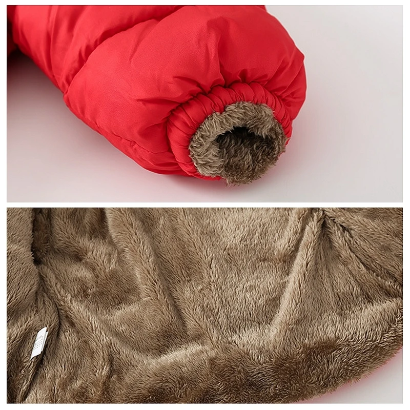 Vinterjakke med hette og for til baby gutter og jenter_voghion.com
