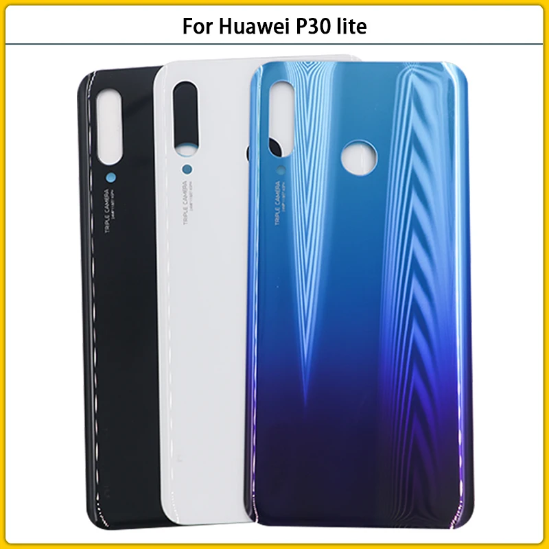Yoedge Glitter Cordino Cover per Huawei P30 Lite 6,15, Trasparente Custodie con Collana Laccio Tracolla, TPU + PC Bumper Antiurto Protettiva