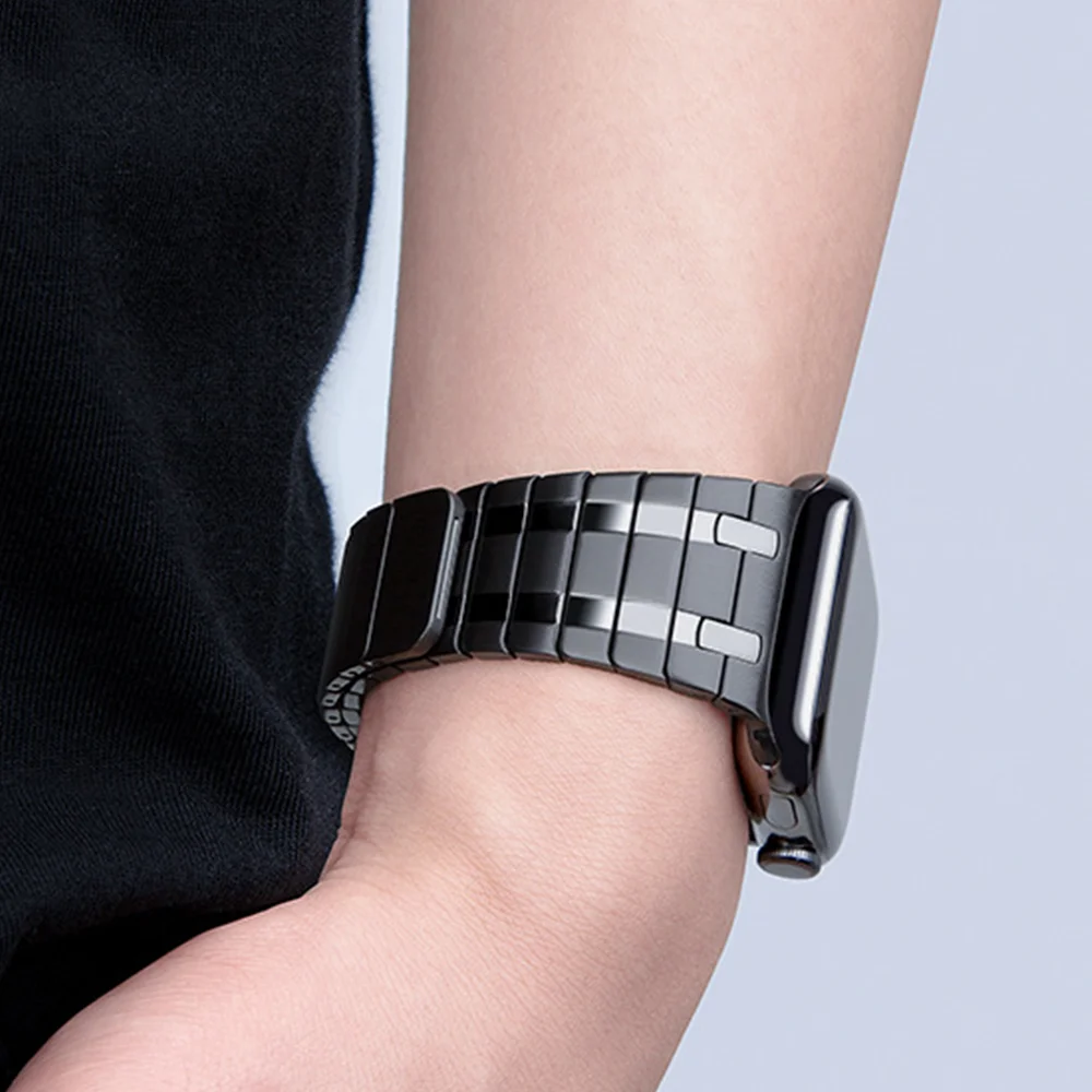 Luxury Stainless Steel Magnetic Watch Band Bracelet