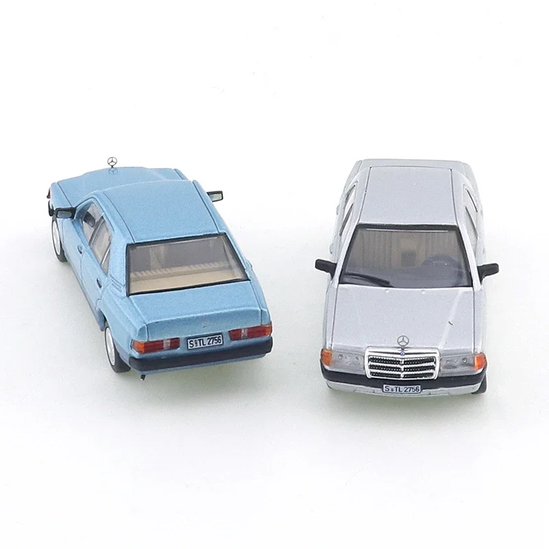 ミニカー TEKNO NO.723 MERCEDES - BENZ 190 XCARTOYS 1/64 Scale Mercedes-Benz 190E Blue Diecast Car
