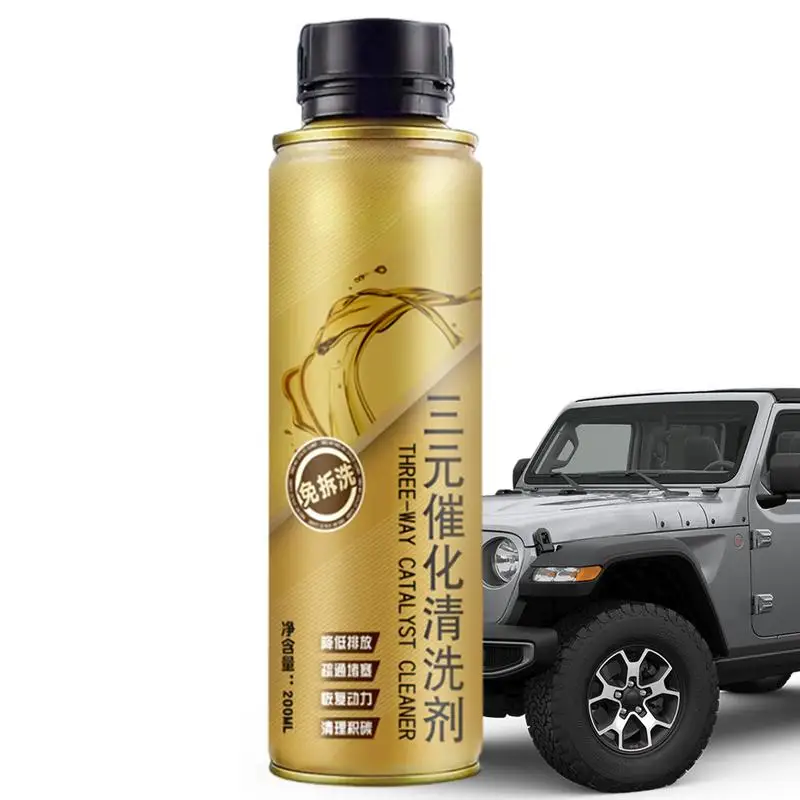 Catalytic Cleaner 200ml Carbon Remover For Oxygen Sensor Professional Car Engine Booster Instant Car Exhaust Cleaner For