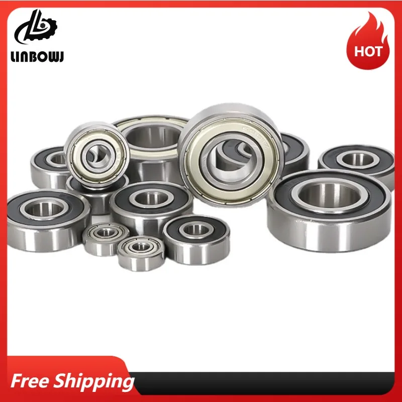 4 stuks 6202 2RS kogellagers 15 mm x 35 mm x 11 mm dubbele