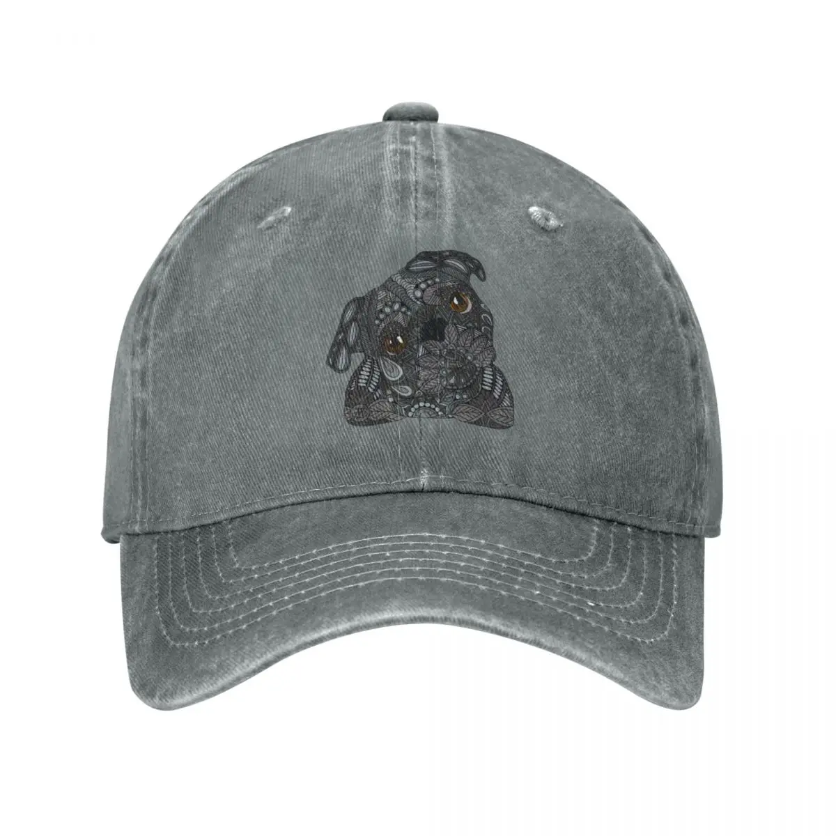 

Black Pug Cap Cowboy Hat hat luxury brand Hat male Women's