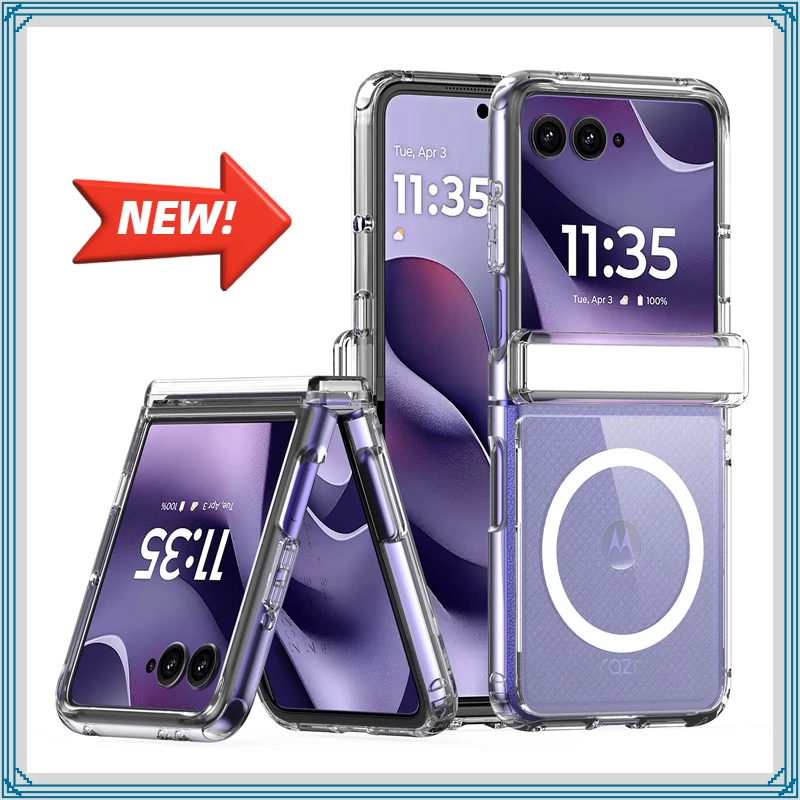 DUX DUCIS Magnetic Anti-Fingerprint Transparent Protective Case