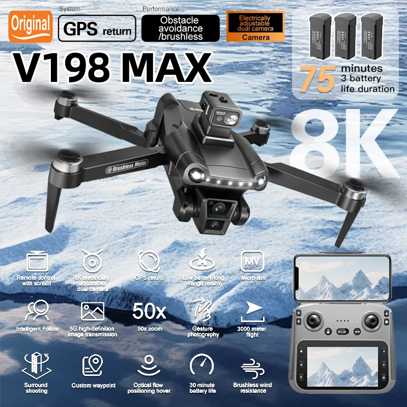 Drone Professionnel A1R 3S Noir 3B - Haute Performance