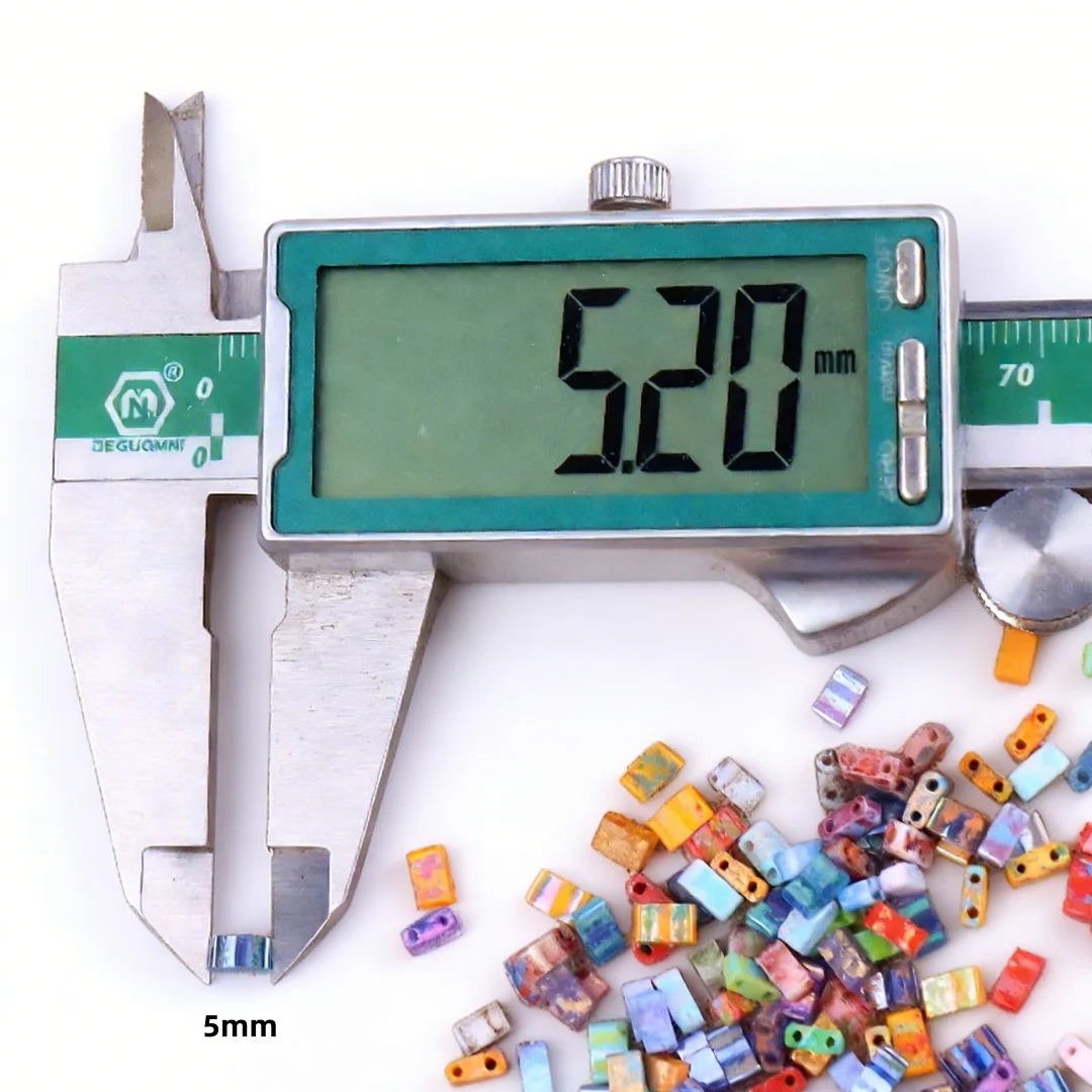 200개 5mm 빈티지 피카소 컬러 세미 풀드 글라스 비즈, 고품질 루즈 비즈, 수제 DIY 팔찌, 목걸이, 비즈