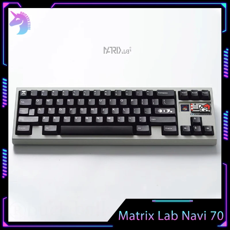 

Matrix Lab Navi 70 Mechanical Keyboard Kit Wired Keyboard Kits Top Mount Structure Gaming Keyboards Kit Hot Swap Custom Keyboard