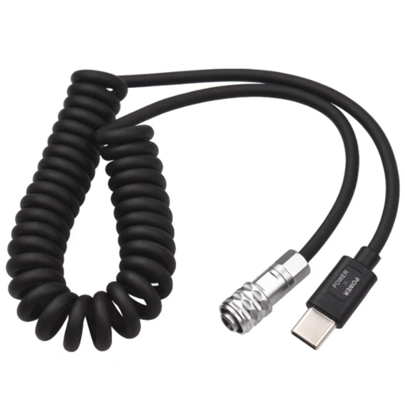 

12V Type-C Adapter Power Cord For BMPCC 4K/6K/ 6K Pro Cameras (100Cm/39.37 Inch)