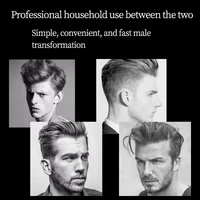 Wide Tooth Shark Plastic Comb for Men Barber Hairdressing Tool Hair Clipper Curling Massage Styling Tool for Salon Or Home Use - Image 2