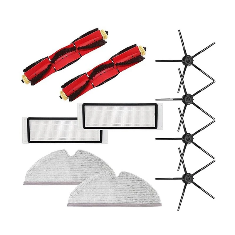 

Main Brush Side Brush HEPA Filter Spare Parts Ompatible For Roborock S5 S6 S51 T4 T5 Vacuum Cleaner