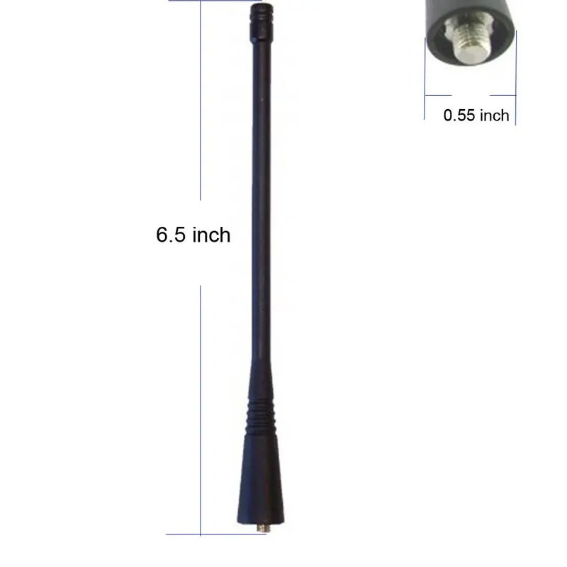 10pc Moto PMAE4016 NAE6483 Flexible Whip Antenna UHF Heliflex (400-470 Mhz) 14CM for GP340 GP640 GP328 PRO5150 EP450 CP040 CP140