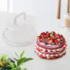 Cake Container Muffins Dessert Carrier Box Cupcake Tray Portable Cake Storage Container Food Grade Cake Keeper for Cupcakes 1