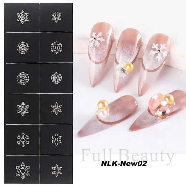 Airbrush Nail Stickers Snowflake Nail Stencils French Star Heart  Butterflies Maple Leaf Designs Nail Decals Printing Template DIY Stencil  Tool for