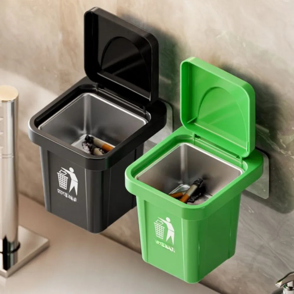Silicone Ashtray Air Purifier Ashtray Wood Ashtray Cigarettes Ashtray Portable Ashtray Stainless Steel Ashtray Metal Ashtray Ceramic Ashtray Wall Mounted Ashtray Bathroom Wall Hanging Notch Home Trash Can Ashtray Multi Scenario Apply Personality Anti-Fly Ash Ashtrays