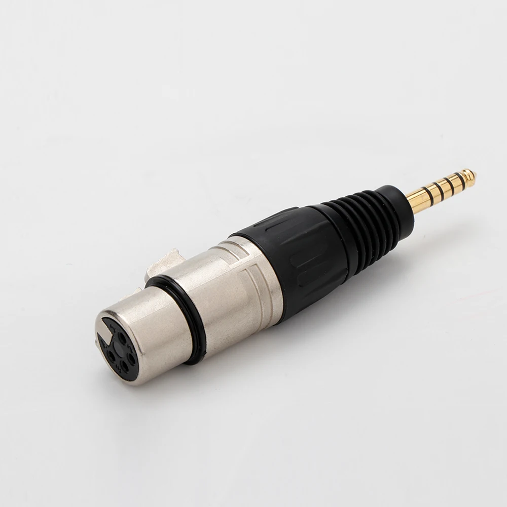 HIFI New 4 Pin XLR Female to 3.5 Jack 4.4mm 2.5mm 6.35mm Plug