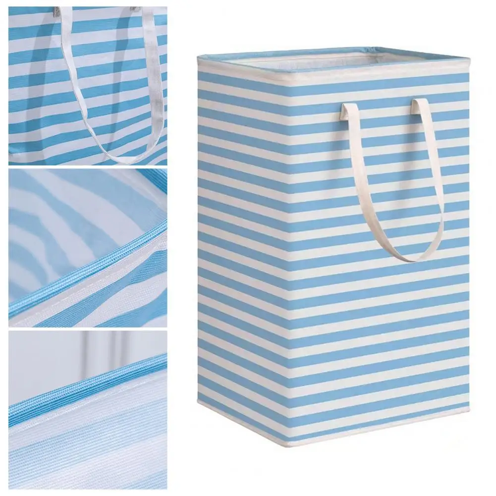 

Clothes Storage Container Set of 3 75l Fabric Storage Bags with Handles Foldable Laundry Baskets for Home for Clothes