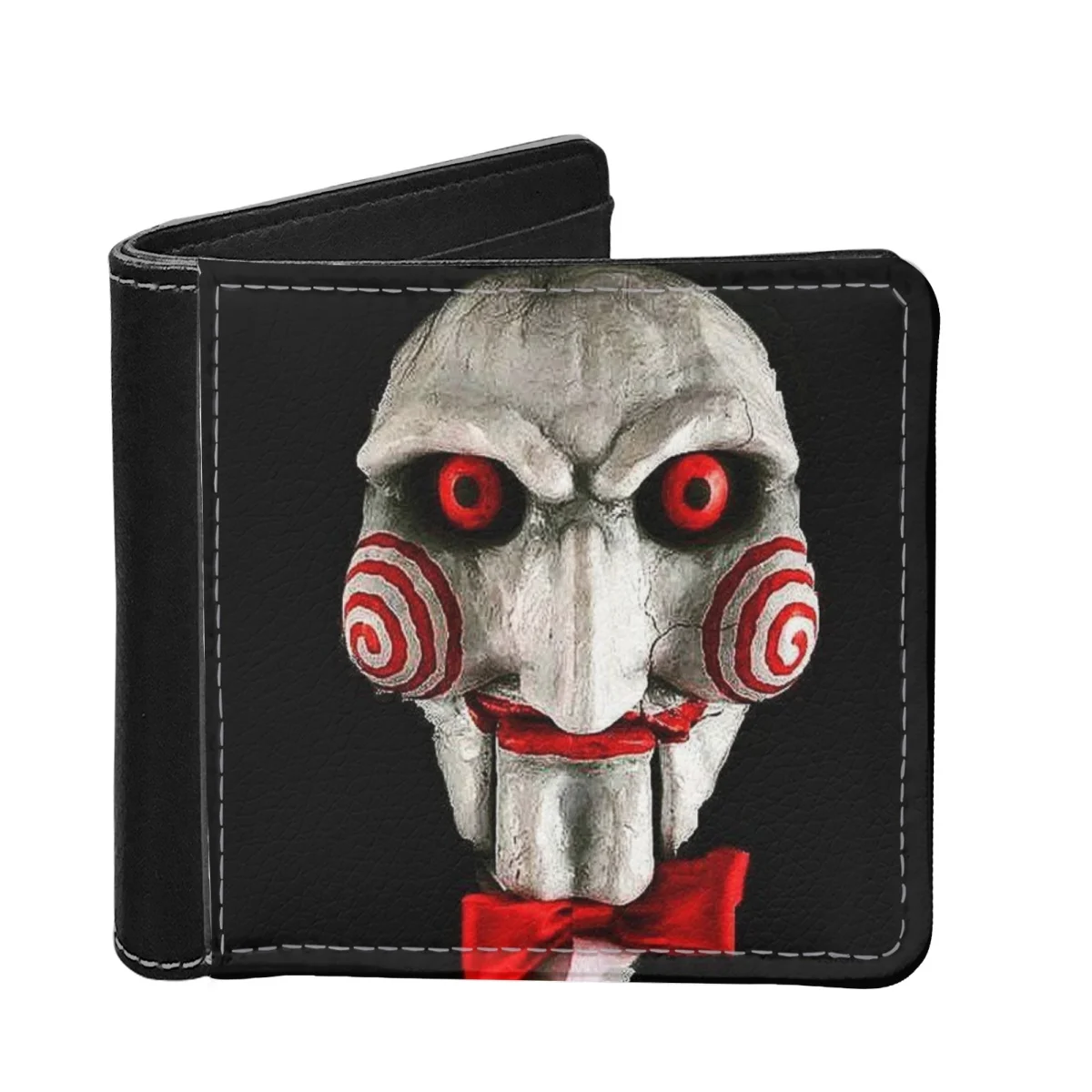 

Мужской бумажник с ужасными марионетками, мужской бумажник для денег, брендовый дизайн, с несколькими отделениями для карт, горячие продажи монет, обычные бумажники, Хэллоуин, вечерние 2023