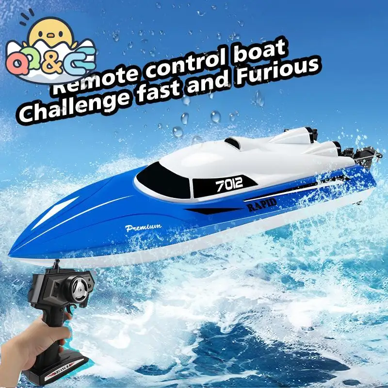 

Rc Boat Speedboat 2.4G Large Remote Control High-Speed Ship Model Electric Ship Racing Competitive Water Game Outdoor Toys Boys