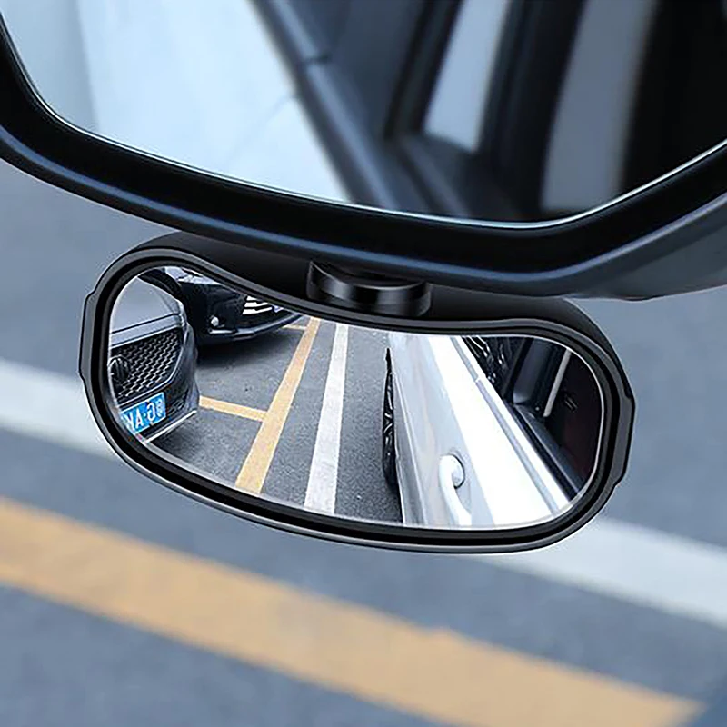 

1 Pc High Quality 360 Degree Adjustable Wide Angle Side Rear Mirrors Blind Spot Snap Way Parking Auxiliary Rear View Mirror