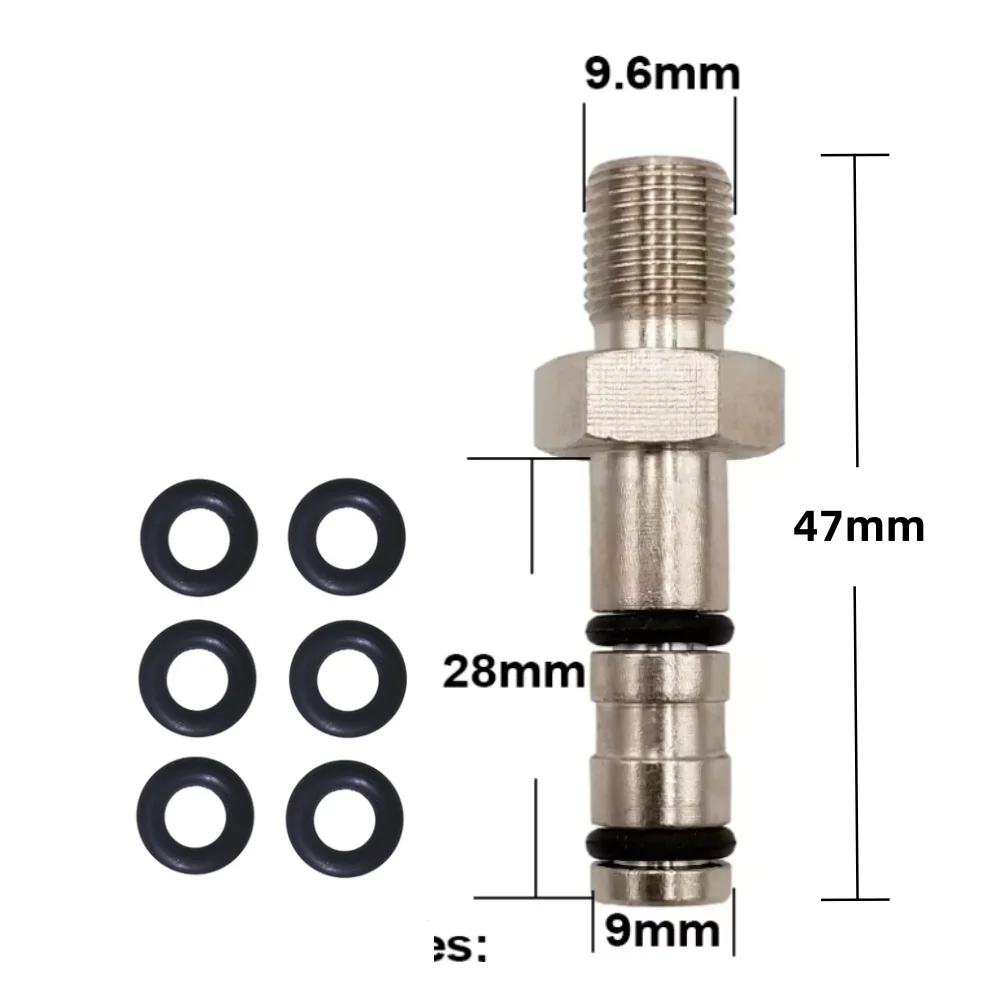 Füllsonde Schnellladeadapter Ventil 8mm Füllnippel oder 1/8BSPP Gewinde für Hochdruckluft – Detail 6