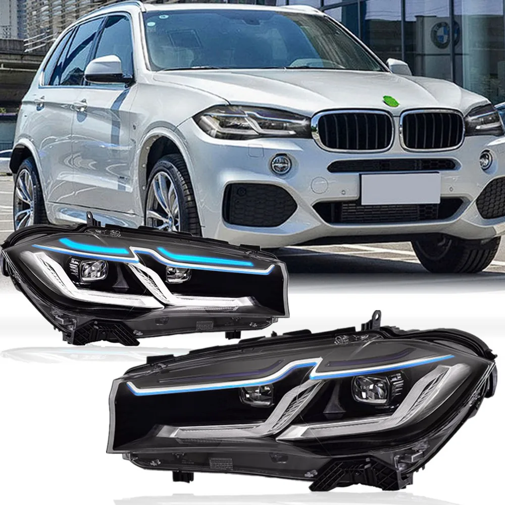 For20142018BMWX5F15LedHeadlightsAssemblyModifiedCar2023
