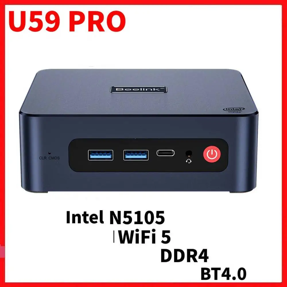 Beelink EQ12 Pro Win 11 MINI PC DDR5 12th Gen Intel Core i3 N305 N100 N5105 11th U59 DDR4 Desktop WIFI6 BT Computer