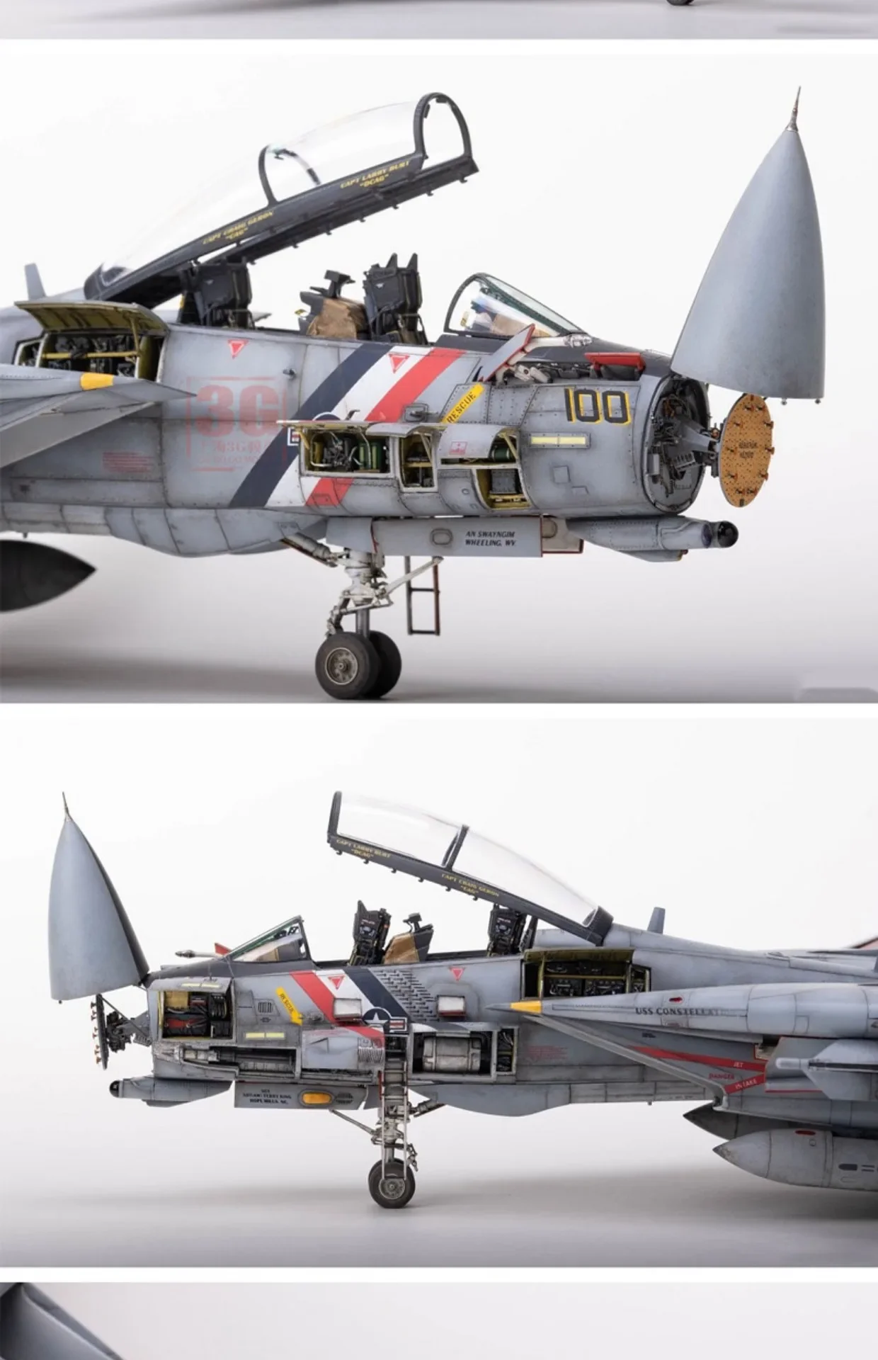 F-14D Supertomcat 1/48 未組立モデルキット F-14D Super Tomcat 1/48 Scale Model Aircraft VF-31 - YouTube