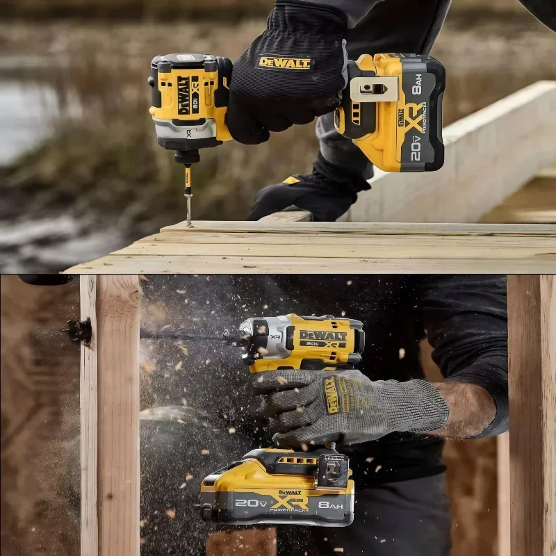 DEWALT 브러시리스 DCF860 컴팩트 드릴/드라이버 무선 전동 드라이버 충전식 전문가용 전동 공구 업그레이드