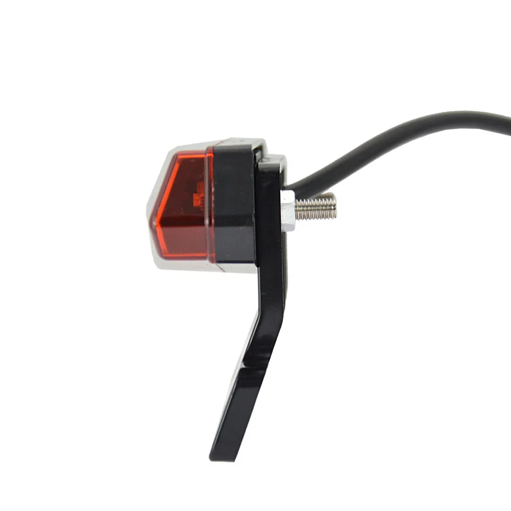 Luce posteriore freno LED per e-bike, luce di avvertimento freno ad alta luminosità, risparmio energetico, facile installazione per bici elettriche 36V 48V - immagine 3