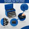 Tool Chest Heavy Duty Rolling Tool Box with Cabinet 5-Drawer for Lockable & Removable Cabinet for Garage and Workshop 4