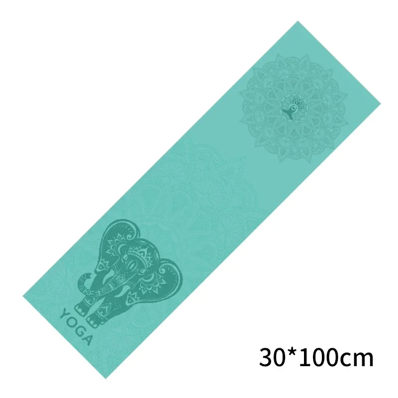 Eco-Friendly Non-Slip Yoga Towel - Sweat Absorbent Fitness Mat Cover
