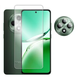 Oppo Reno12 Premium Transparent Screen and Lens Protector - 6.67 inch Tempered Glass - Reno12 FS 5G (1 Glass and 1 Lens)