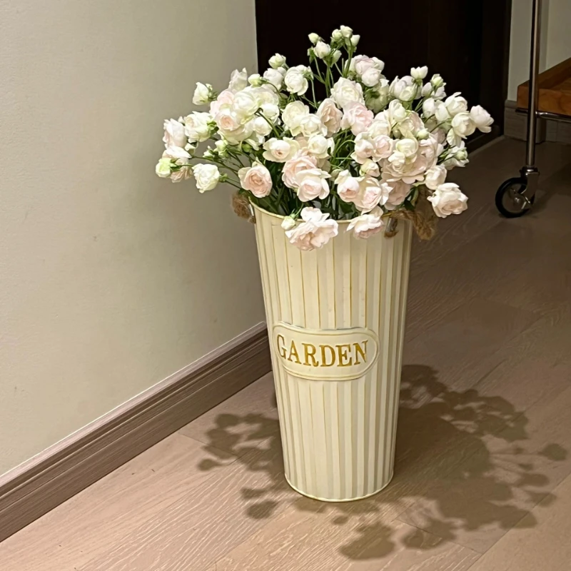 

White Art Large Vase Decoration Vase for Wedding Decoration Vintage High End Home Decoration Wedding Centerpieces