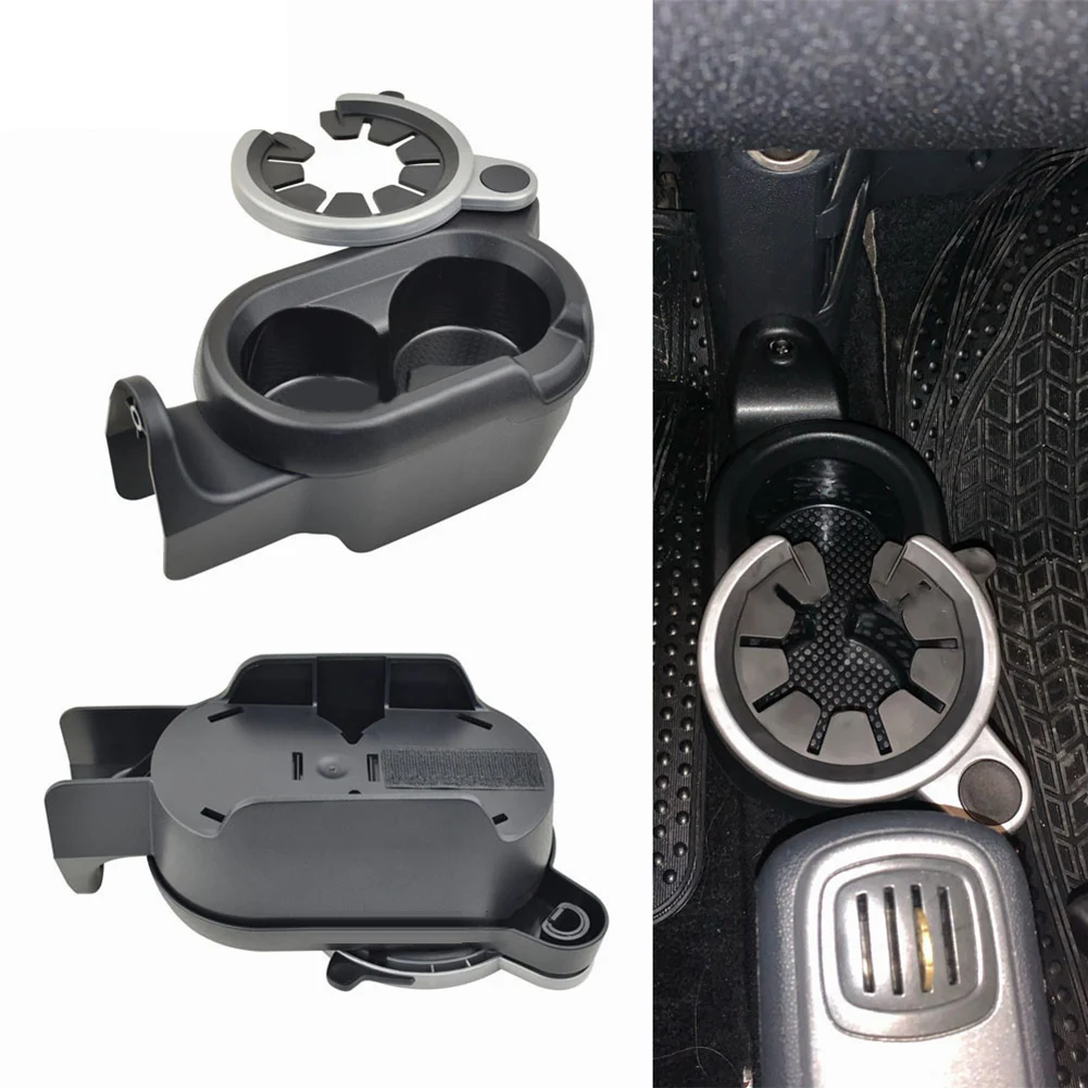 

Black ABS Plastic Car Center Console Water Cup Beverage Bottle Holder Coin Tray A4518100370 Interior Accessories Stowing Tidying