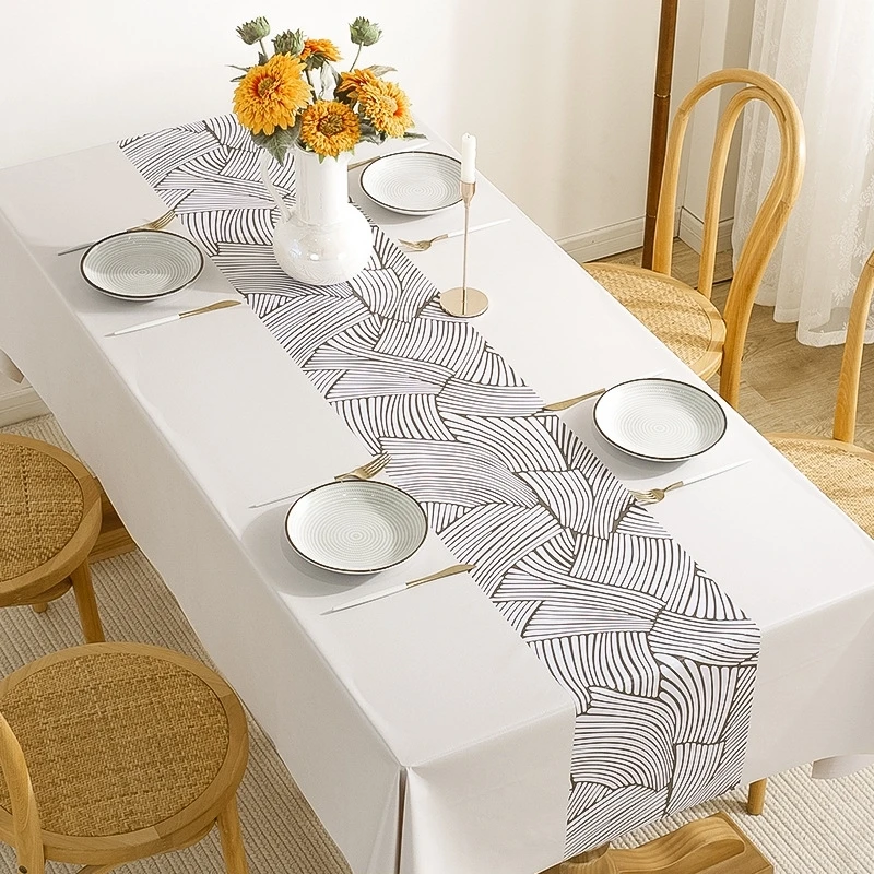 

Table cloth rectangular Christmas Tablecloths waterproof Outdoor Picnics Plastic tablecloth for table Coffee table set decor