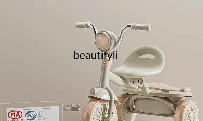 Children's tricycle bicycle 1-3-6 year old baby multi-functional children's foldable bicycle stroller