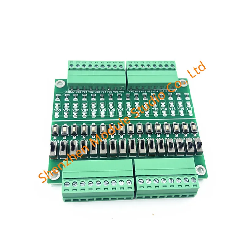 1PCS PLC Debugging Simulation Board 16 Input/output Test Board Button ...