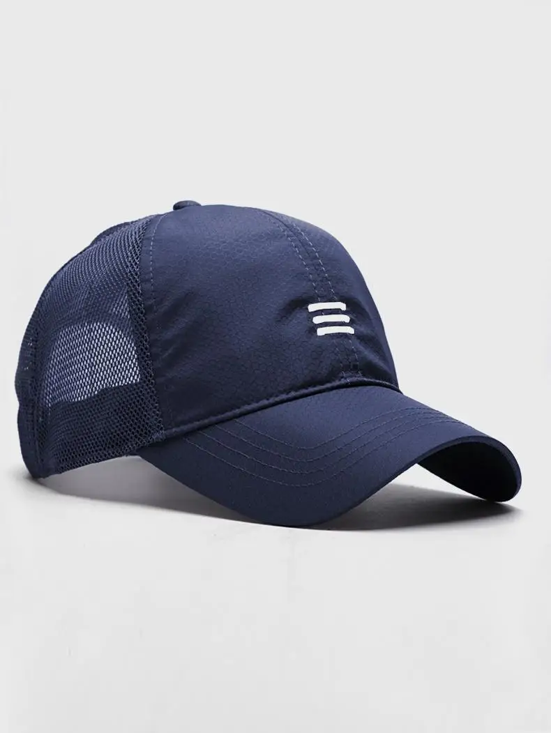 Oversize Big Head Man Plus Size Baseball Cap Spring Summer Thin Fabric Mesh Sun Hat Male Snapback M 55-59cm L 60-64cm