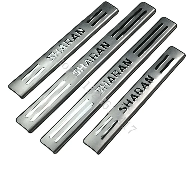 Car Accessories For VW/Volkswagen Sharan 2012 2013 2014 2015~ Stainless steel Door Sill Scuff Plate Guards Cover Trim