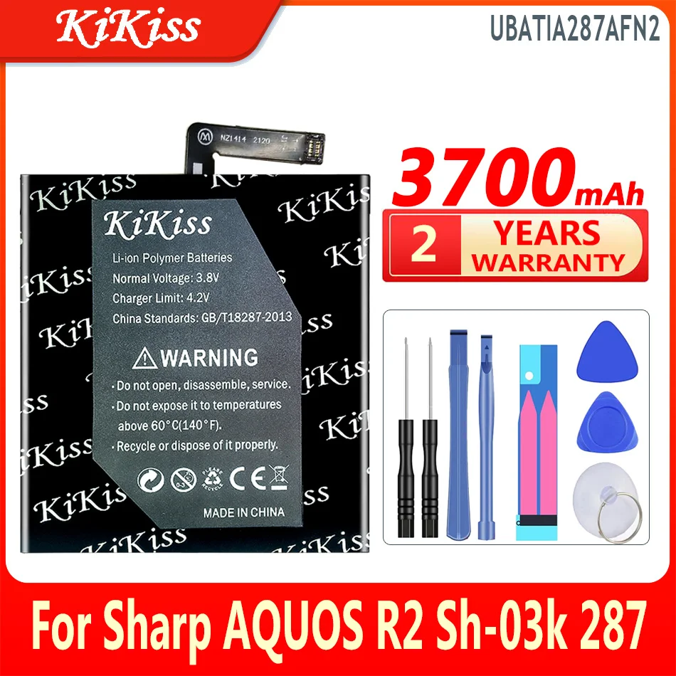 

Батарея 3700mAh KiKiss UBATIA287AFN2 для Sharp AQUOS R2 Sh-03k 287