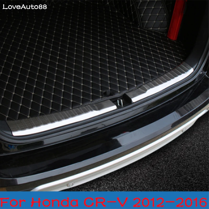

For Honda CRV CR-V Stainless Steel Interior Rearguards Rear Bumper Trunk Trim Bumper Pedal 2012-2016 2007-2011 2017-2019