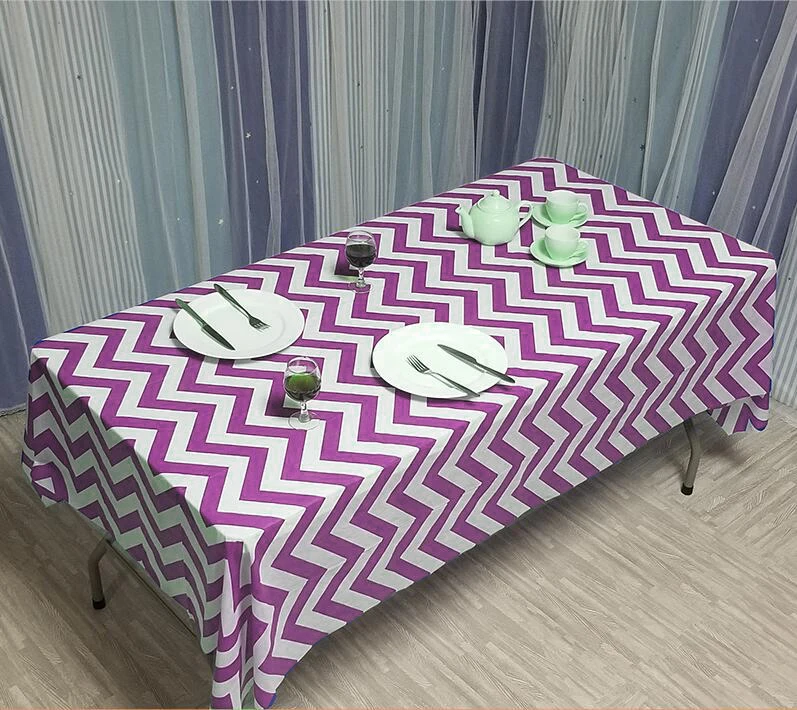 

Rectangular ins air waterproof decorative oil proof checkered striped table cloth
