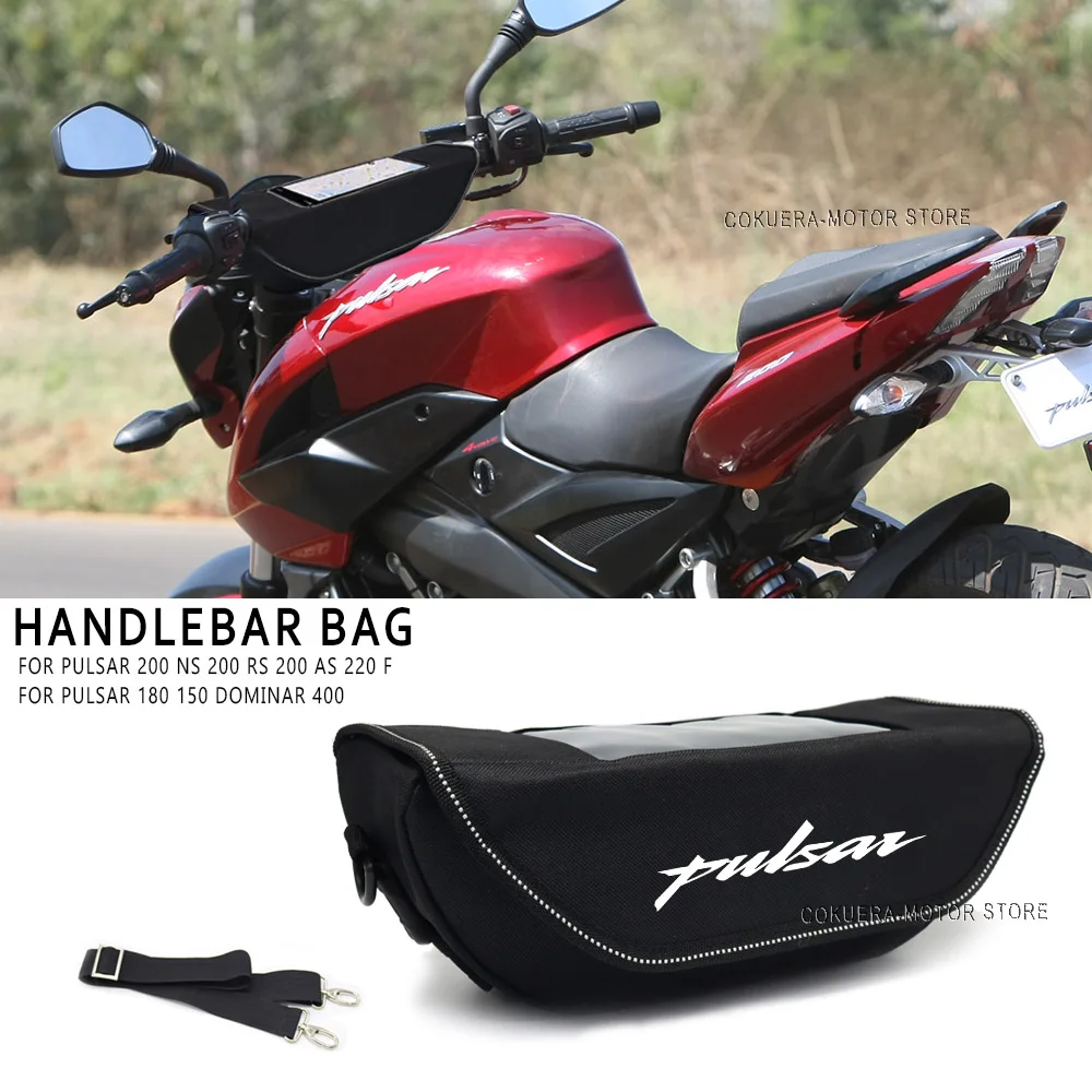 

For Pulsar 200 NS 200 RS 200 AS 220 F Pulsar 180 150 Dominar 400 Motorcycle Waterproof And Dustproof Handlebar Storage Bag