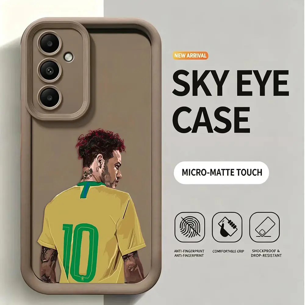 Footballer Neymar 10 Design Phone Case Cover