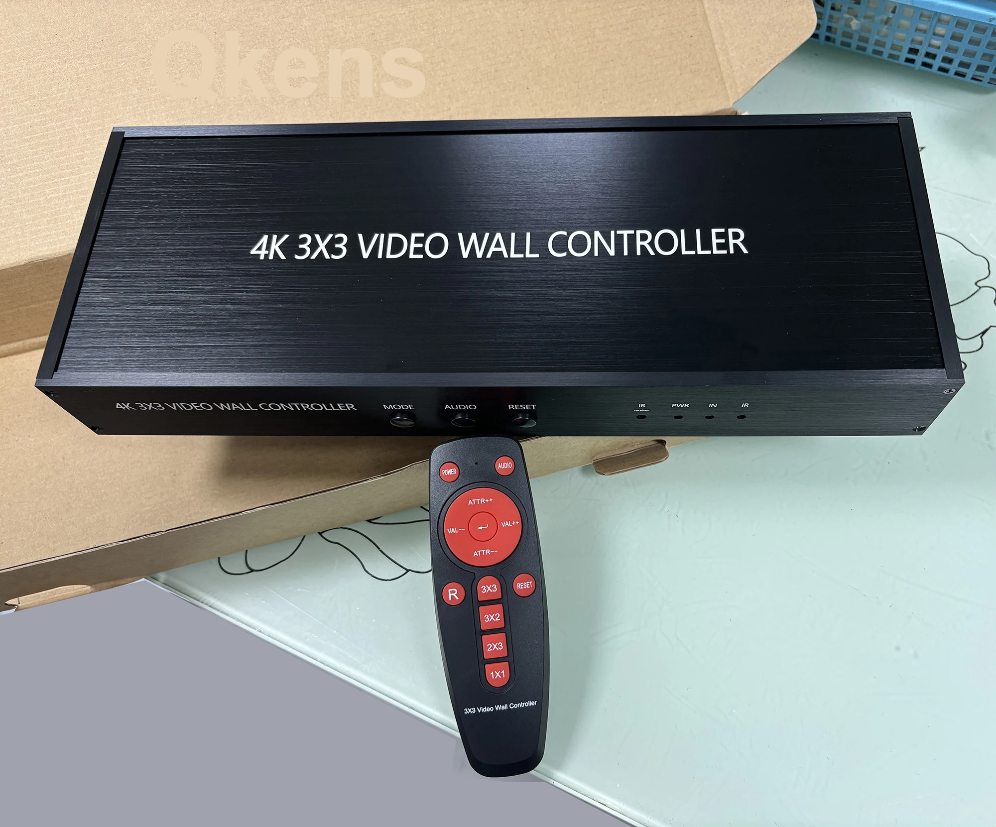4K 3x3 HDMI 비디오월 컨트롤러 TV 스플라이싱 박스 2x2 1x3 1x4 2x3 멀티 스크린 TV 스플라이서 비디오월 프로세서 스크린 미러링