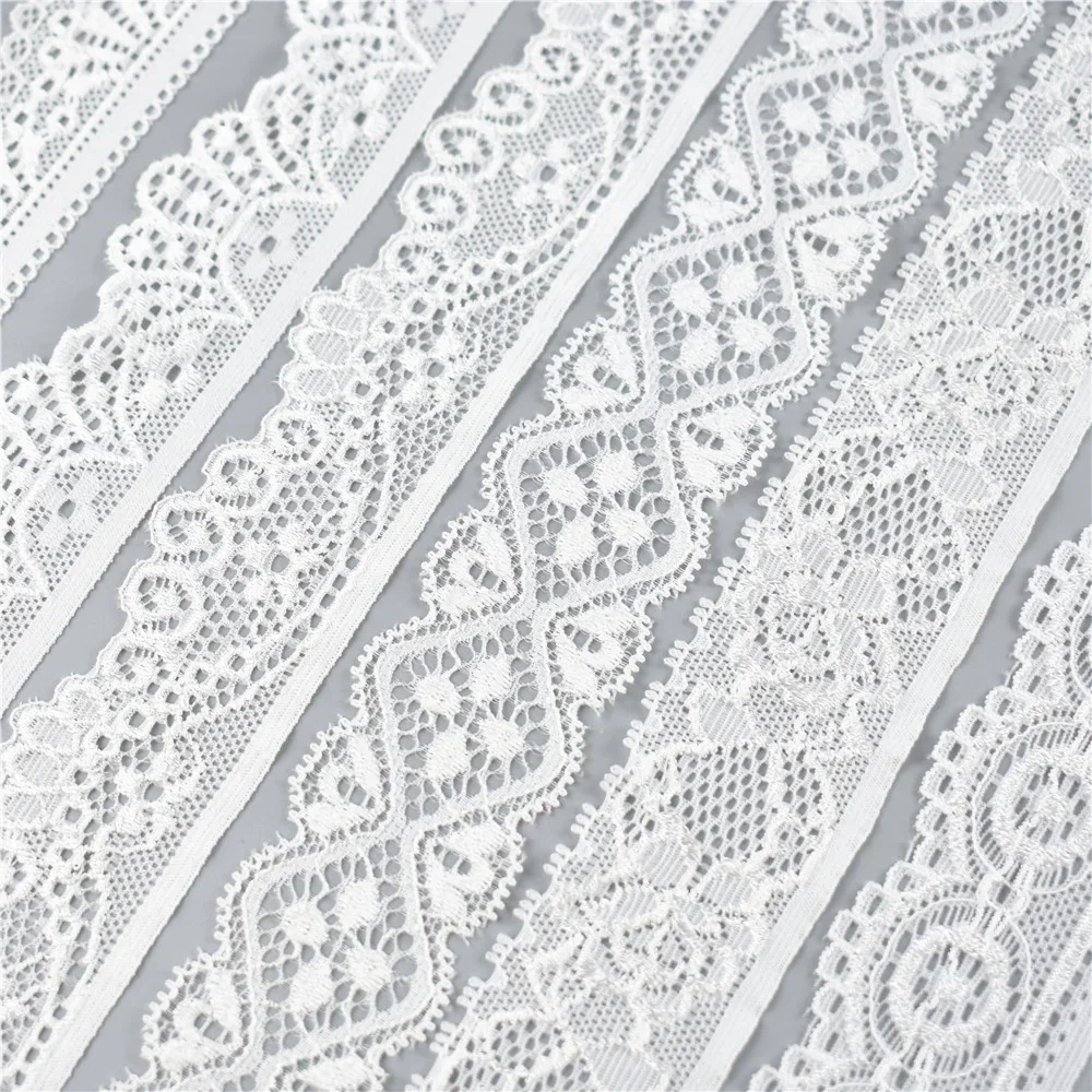 Lace Ribbon Lace Fabric Lace Sewing Accessories Lace Sewing Supplies Lace Accessories Lace Garment Accessories Lace Decoration Clothing Craft Accessories 5Yard For Sewing Decoration