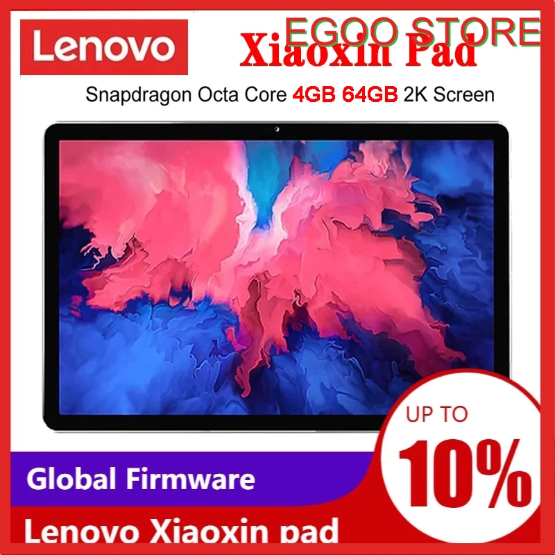 most famous tablet Global Firmware Lenovo Tab K11 Wifi P11 Inch 2K LCD Screen Snapdragon Octa Core 4GB RAM 64GB ROM Tablet Android 10 newest tablet